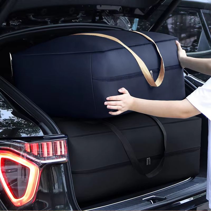 1pcs Extra Large Moving Luggage Bags Laundry Shopping Bag Home Storage Travel Bag Packing Tool Foldable Large Capacity Quilt Storage Heavy-Duty Storage Bags for Clothes & Bedding