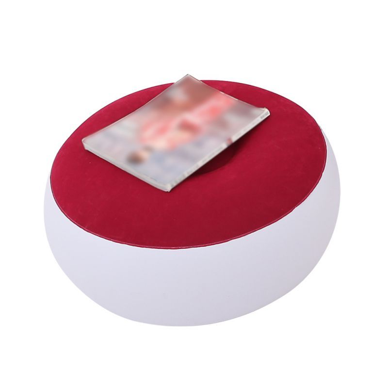 1 living room sofa furniture modern inflatable folding sofa plush sand outdoor garden footrest stool