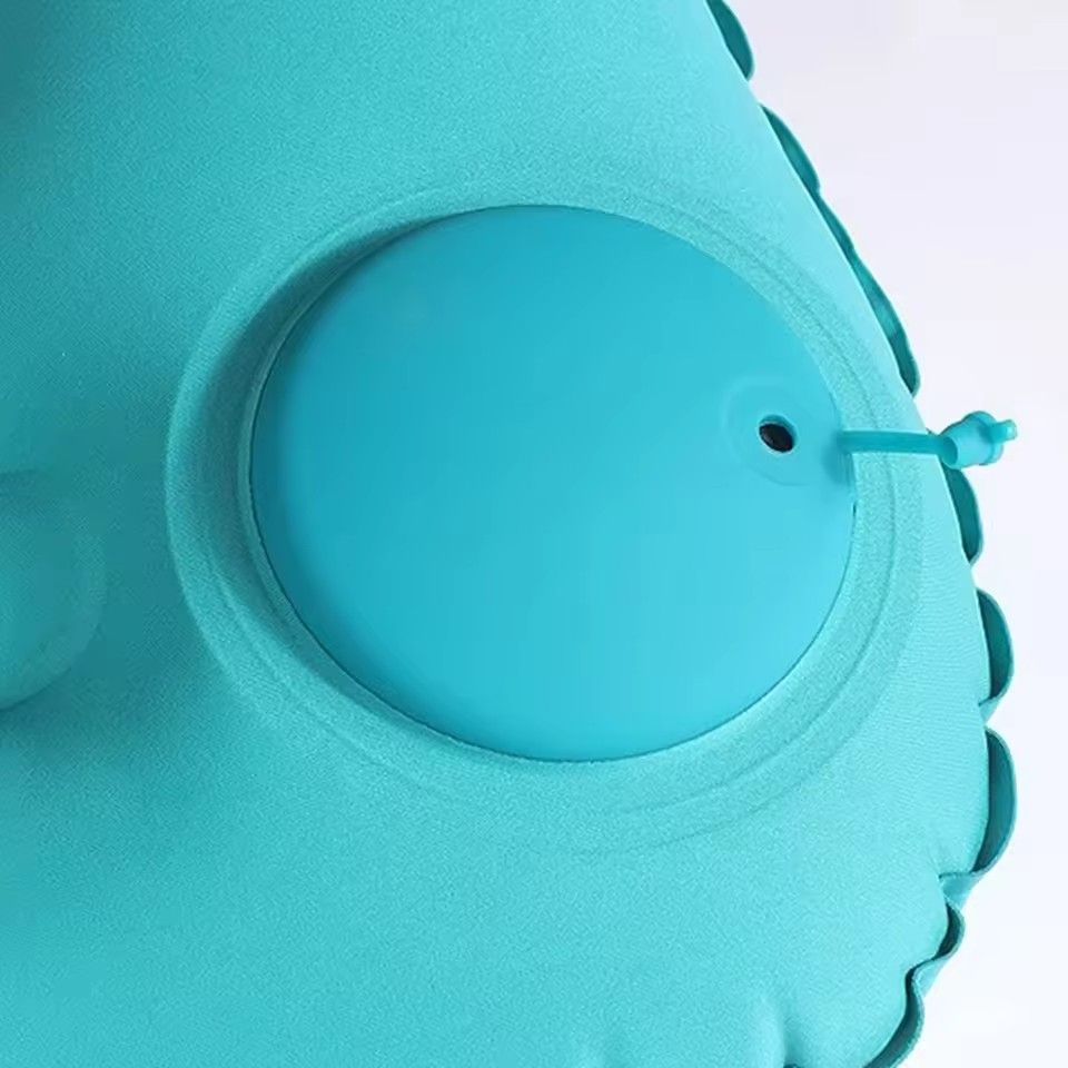 Portable and comfortable inflatable pillows, camping pillows, pool pillows, ultra soft car pillows, used for neck and waist support