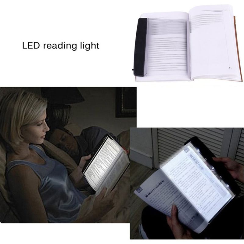 Creative flat LED eye protection desk lamp portable dormitory night light suitable for home bedroom eye protection desk lamp