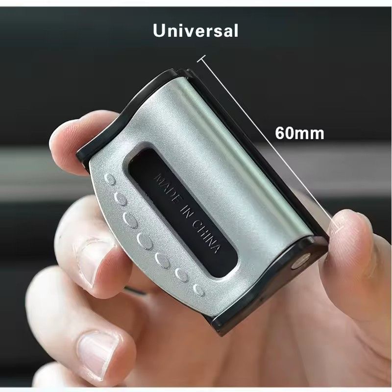 2-piece plastic strong adjustable car seat belt buckle, anti slip seat belt buckle, simple clip, fixed clip, car shape