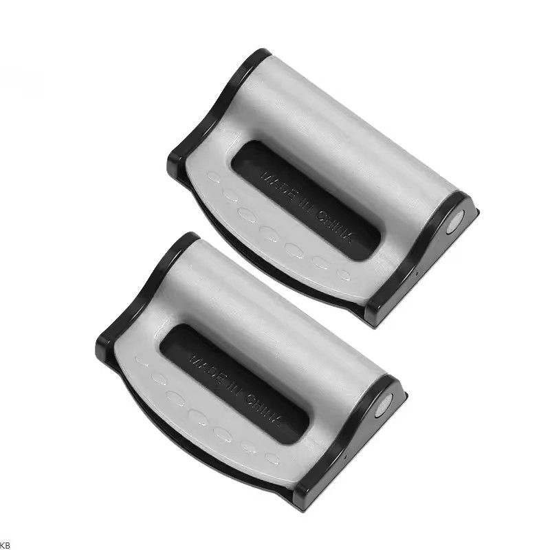 2-piece plastic strong adjustable car seat belt buckle, anti slip seat belt buckle, simple clip, fixed clip, car shape