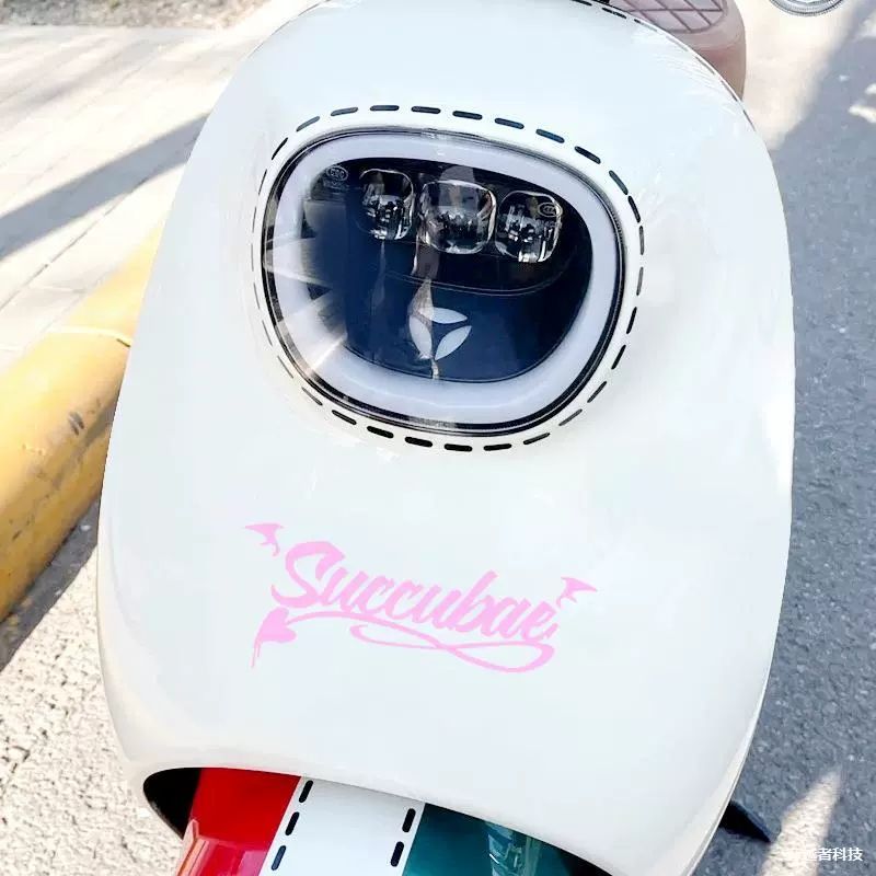 Cute demon fairy car stickers, window decorations, body stickers, waterproof stickers, motorcycle stickers