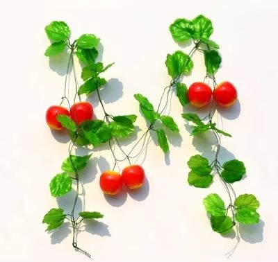 Simulated Fruit Vine, Grape Leaves, Fake Flower Vine, Hotel Indoor Ceiling, Air Conditioning Duct Decoration, Green Plants and Vegetables