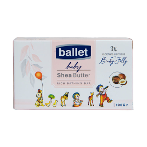 BALLET BABY SHEA BUTTER RICH BATHING BAR- 100g