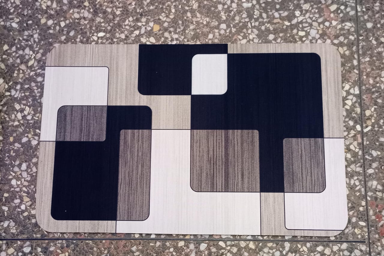 Premium Heavy-Duty Non-Slip Rubber Door Mat – Waterproof, Dirt-Trapping Heavy-Duty Non-Slip Rubber Door Mat – Waterproof, Dirt-Trapping & Easy-Clean Entrance Rug for Indoor/Outdoor Use 38x58cm