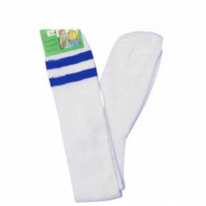 3 Pairs Comfortable Cotton Schools Socks Striped School Socks Uniform Socks for Boys & Girls Suitable for Primary and High school