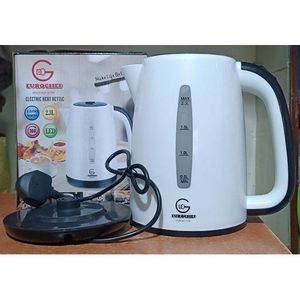 2.2 Liters Eurochef Electric Water Kettle Cordless Fast Boiling and Large Capacity Long Non Stick Suitable for Salty Water