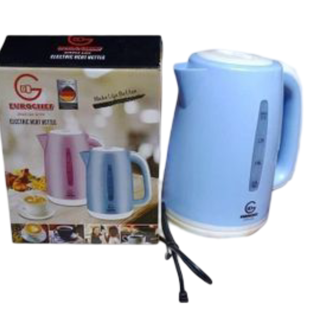 2.2 Liters Eurochef Electric Water Kettle Cordless Fast Boiling and Large Capacity Long Non Stick Suitable for Salty Water