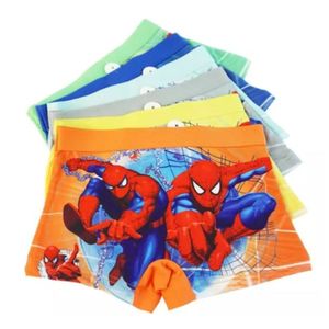 6PCS Cartoon Themed Kids Boxers - Soft Cotton Boys Underwear Briefs with Fun Prints (Cars, Dinosaurs, Superheroes) - Comfortable Elastic Waistband for Daily Wear