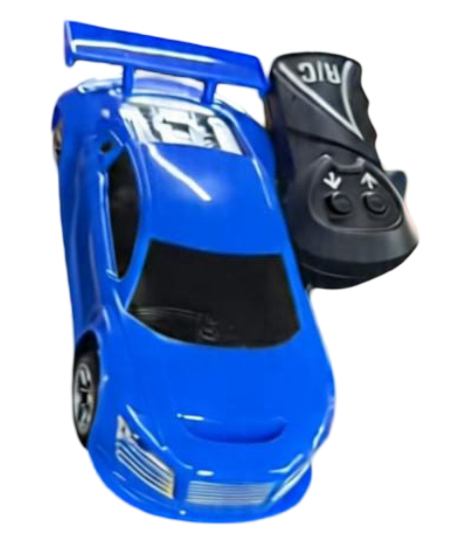 RC Car Toy Remote Control Car for Kids - 2.4GHz RC Car Toy with Double Sided Driving, LED Lights, Rechargeable Battery, and Anti-Crash Design - Gift for Boys and Girls