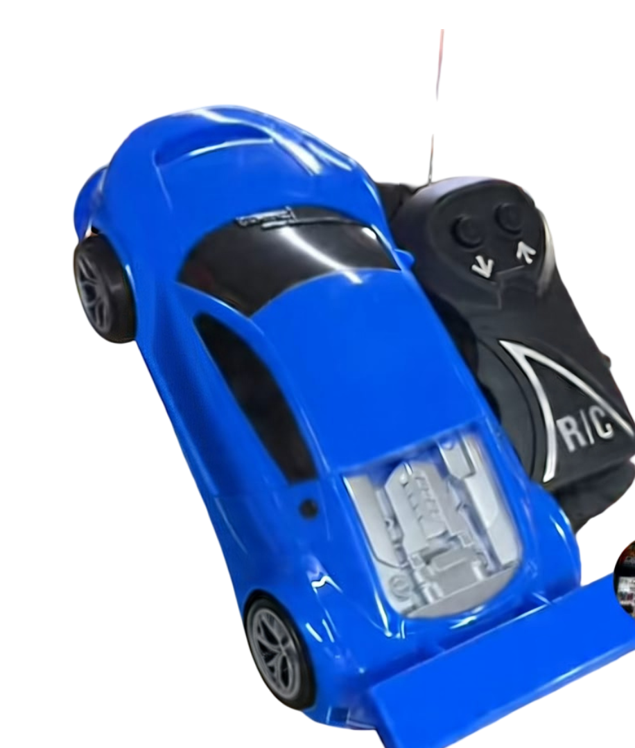 RC Car Toy Remote Control Car for Kids - 2.4GHz RC Car Toy with Double Sided Driving, LED Lights, Rechargeable Battery, and Anti-Crash Design - Gift for Boys and Girls