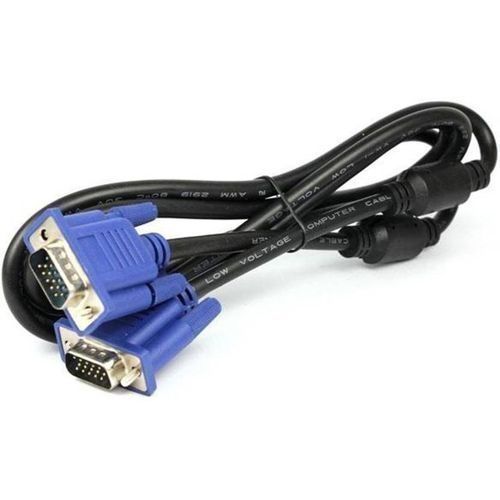 3M VGA Cable - High-Speed HD 15-Pin Monitor Cable for PC, Laptop, Projector, TV Cable Adapter Male to Male VGA Video Extension Cable For Tablet PC Laptops Computers AccessoriesTV Box Monitor Projector