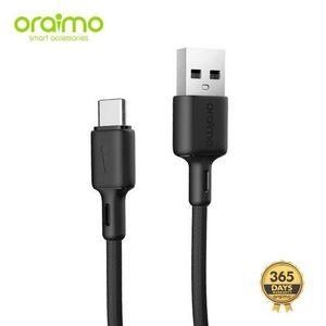 Oraimo Type-C Fast Charging USB Data Cable – Durable & High-Speed High-Speed Data Transfer Works with all Type-C supported smartphones, tablets & devices Trusted Oraimo Quality