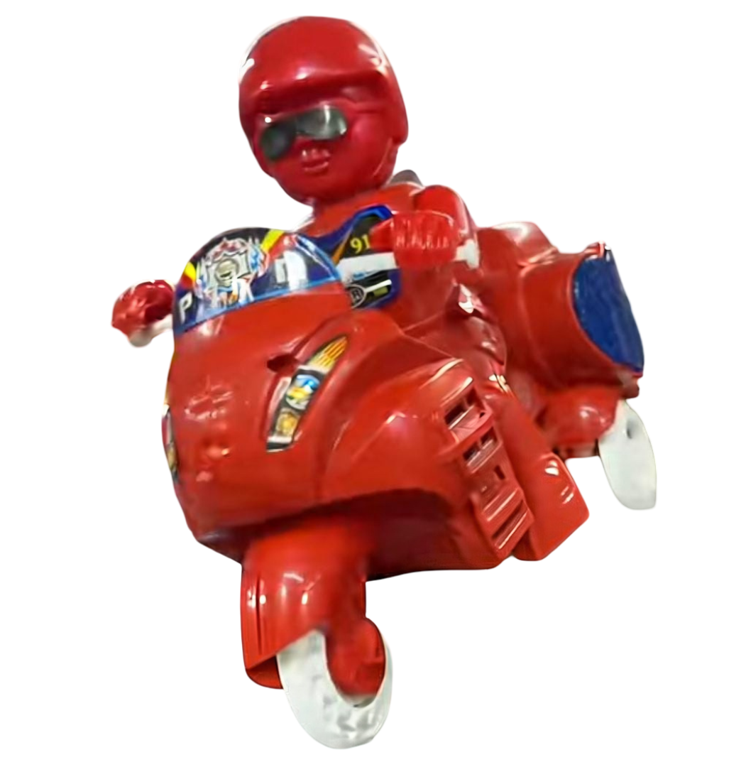 Kids Police Motorcycle Toy  Police-Themed Toddler Motorcycle Toy for Outdoor & Indoor Play Police Bike for Boys and Girls