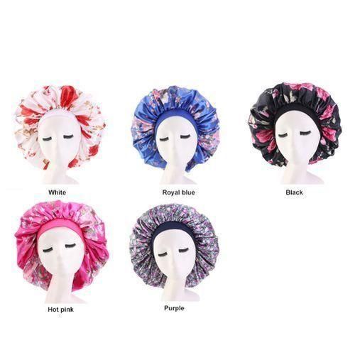 Satin Headscarf & Sleeping Bonnet for Women – Double-Sided, Adjustable, for Curly, Natural & Protective Styles Reduce Frizz, Retain Moisture, for Natural Hair & Locs
