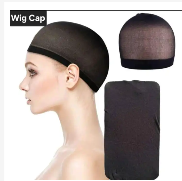 3PCS Transparent Stretchy Wig Caps – Nude Weave Caps for Braids, Wigs, Locs & Protective Styling