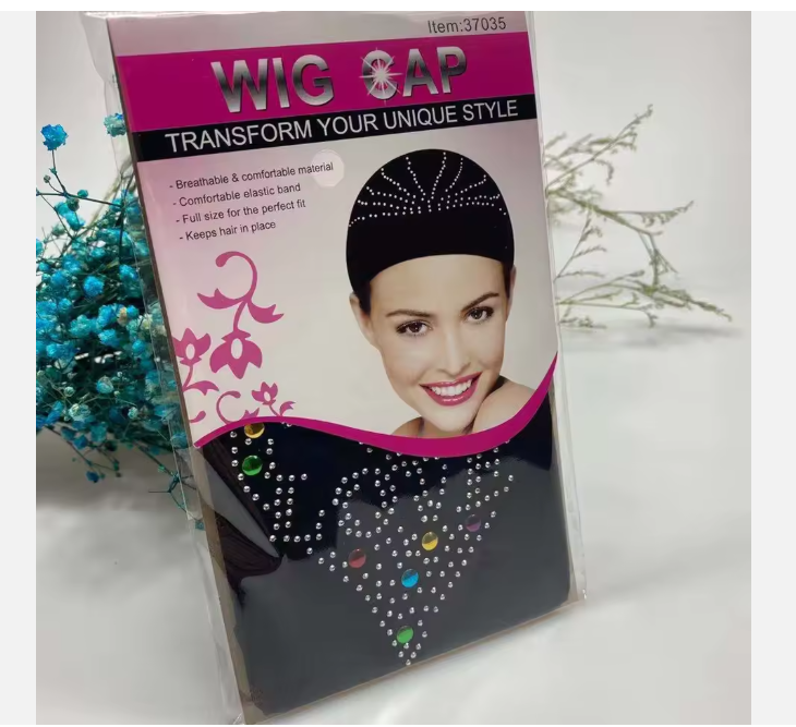 3PCS Transparent Stretchy Wig Caps – Nude Weave Caps for Braids, Wigs, Locs & Protective Styling