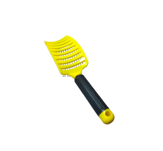 Professional Wig Comb Detangling Brush & Scalp Massager – Wide-Tooth Comb & Paddle Brush for Natural, Synthetic & Human Hair Wigs