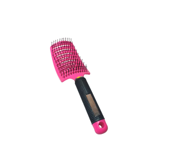 Professional Wig Comb Detangling Brush & Scalp Massager – Wide-Tooth Comb & Paddle Brush for Natural, Synthetic & Human Hair Wigs