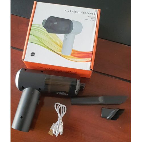 Portable Handheld Wireless Vacuum Cleaner - Cordless Mini Vac for Car, Sofa, Mattress, Desk, and Home Quick Cleanup, Rechargeable & Lightweight