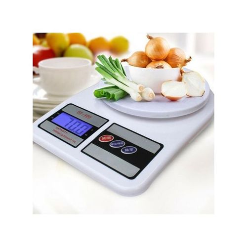 Digital Kitchen Weighing Scale - High Precision Electronic Cooking Scale with LCD Display, Tare Function, and Stainless Steel Platform for Baking, Meal Prep, and Portion Control