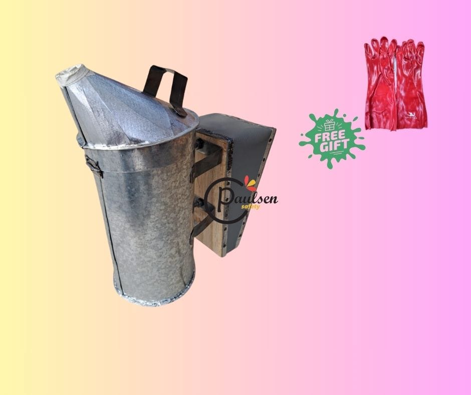Bee Smoker with FREE Gloves — Calm Bees, Safe Beekeeping
Make beekeeping safer and easier with this high-quality Bee Smoker, designed to produce cool, consistent smoke that helps calm bees during hive