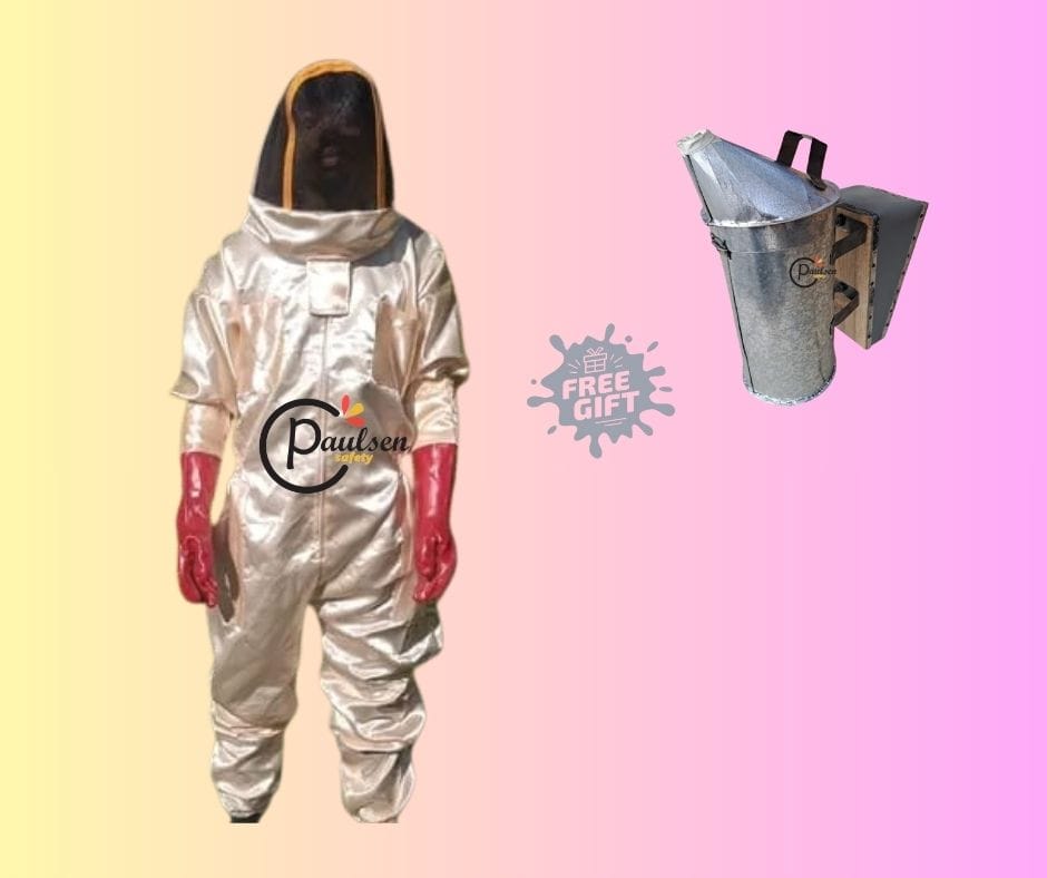 Bee Suit Set – Suit, Gloves & Smoker
Everything you need to step into beekeeping with confidence! This complete bee suit set includes a protective bee suit, matching gloves, and a reliable smoker, giv