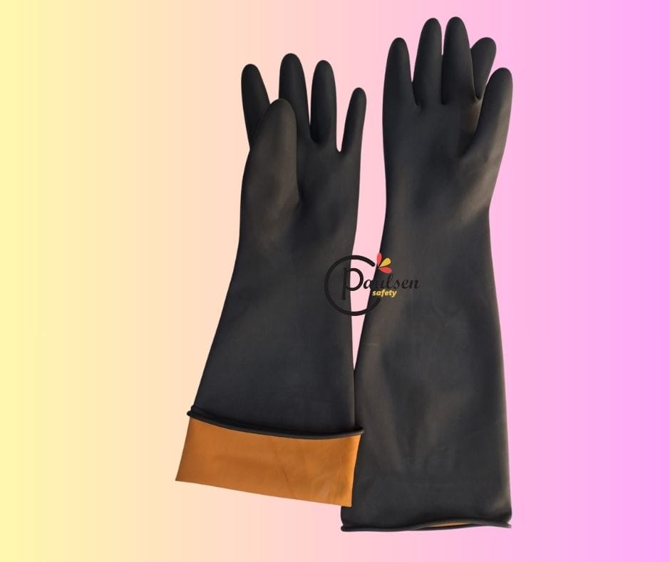Industrial Chemical Gloves – 20" Long Heavy-Duty Protection
Ensure maximum safety during chemical handling and industrial tasks with these 20-inch Industrial Chemical Gloves. Designed for long-lasting