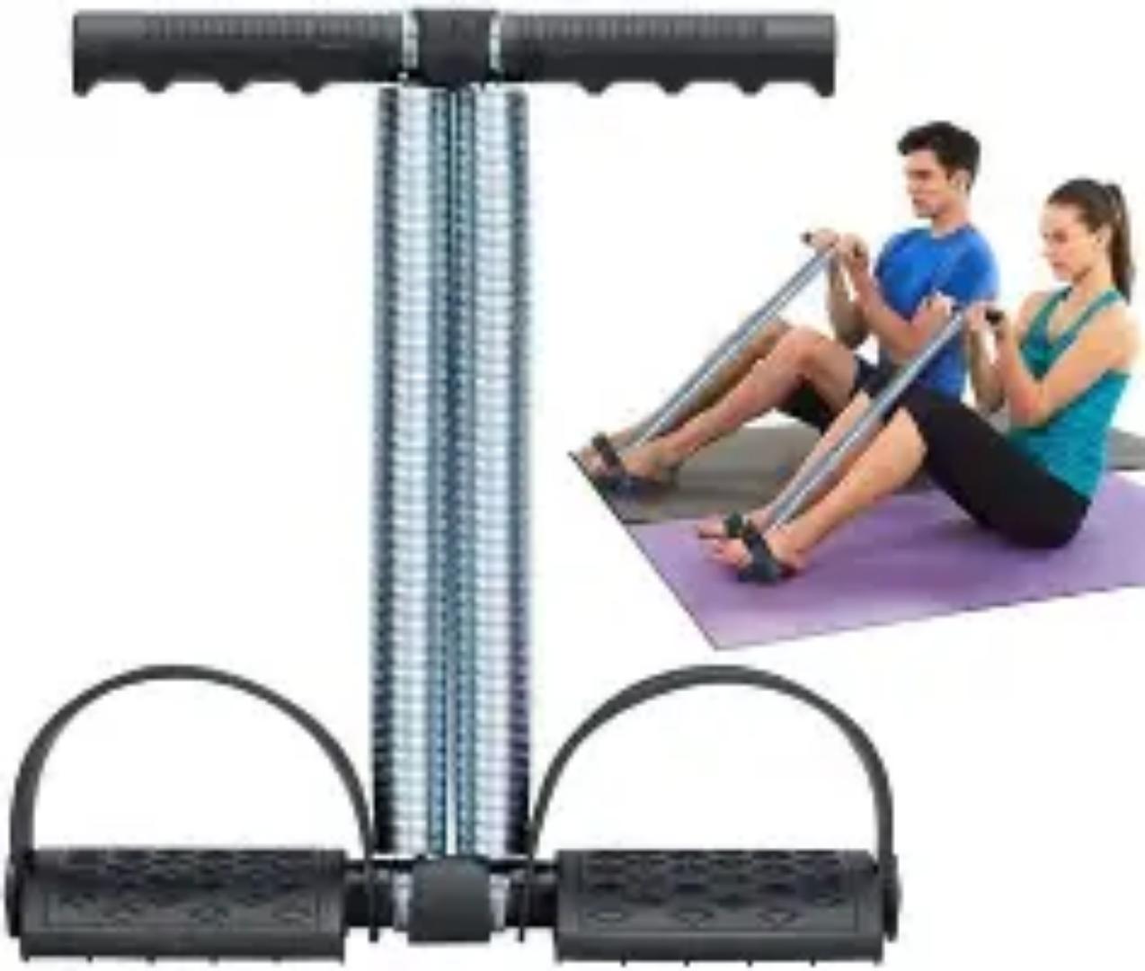 Tummy Trimmer: Training Spring Exerciser Double Spring Tummy Sit up Exercise Workout Gym.