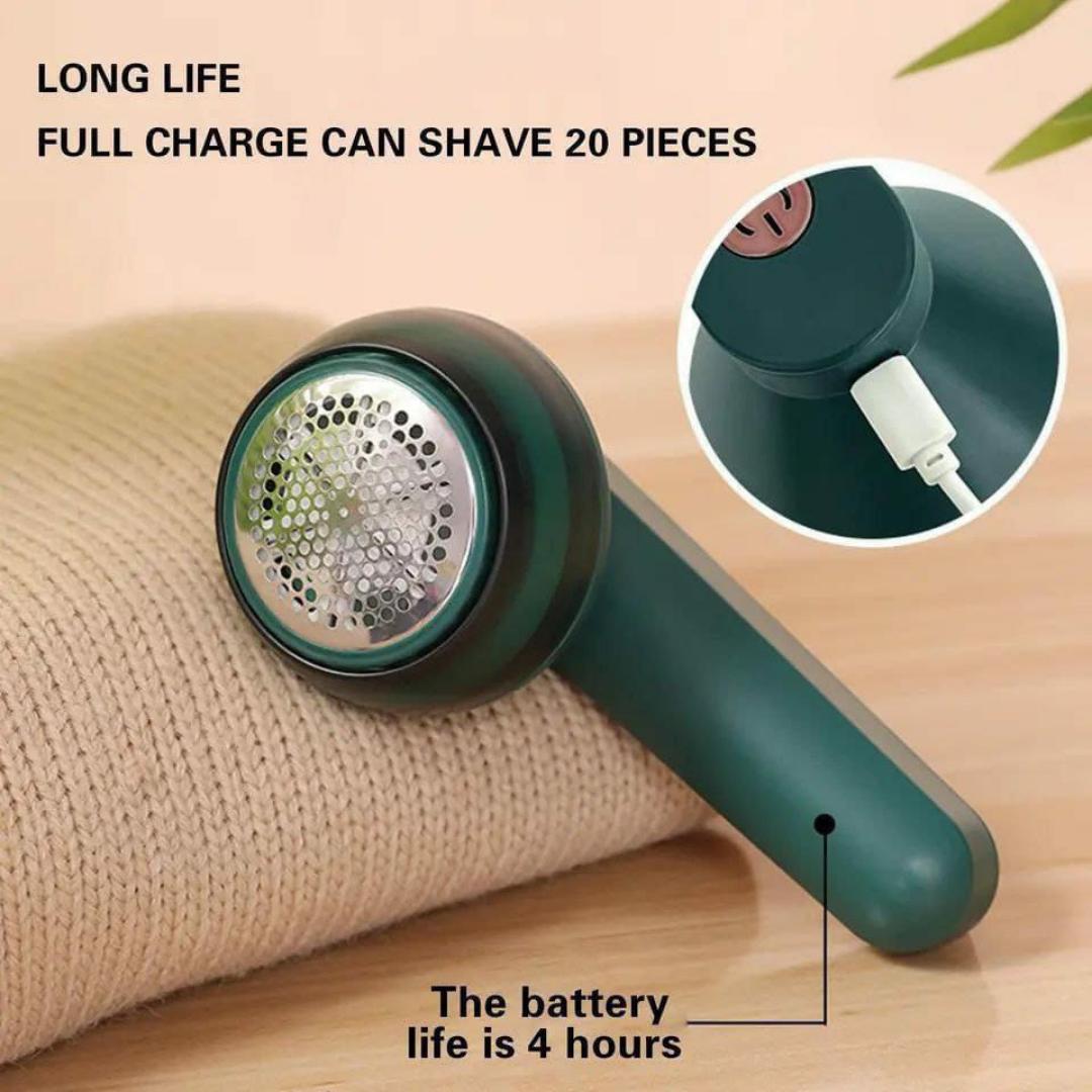 USB Rechargable Lint Remover.