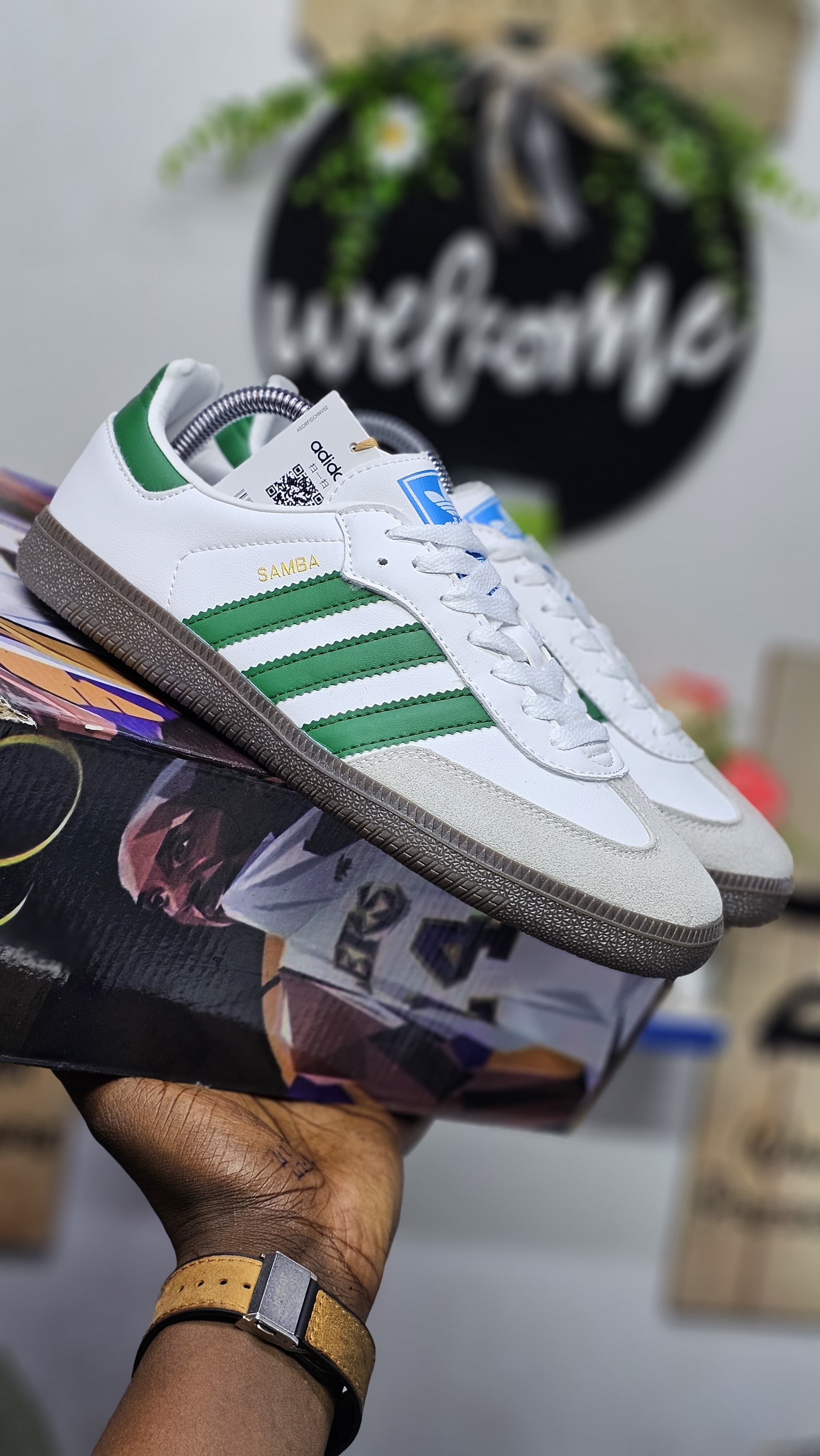 ⚡SAMBA SINGLE SOLE🔥HIGH quality double sole unisex sneakers ,All season wearing men/ladies fashioned sneakers🥰 Very elegant sneaker availble in all colours eg white black pink etc🥰😘CUTE as pictur⚡