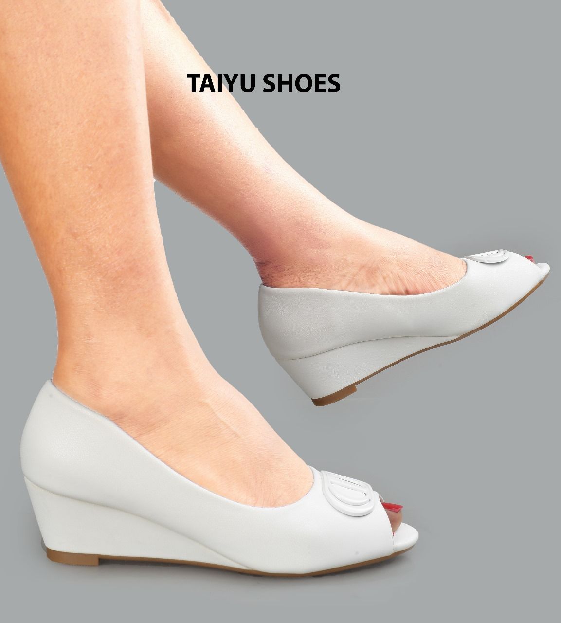 ⚡TAIYU  high quality classic wedge  .Women's   favourite open wedge all ocassion and work wearing wedge open toe shoes wash⚡ and wear/water proof wedge⚡walk high with this cute elegant open toe wedge⚡