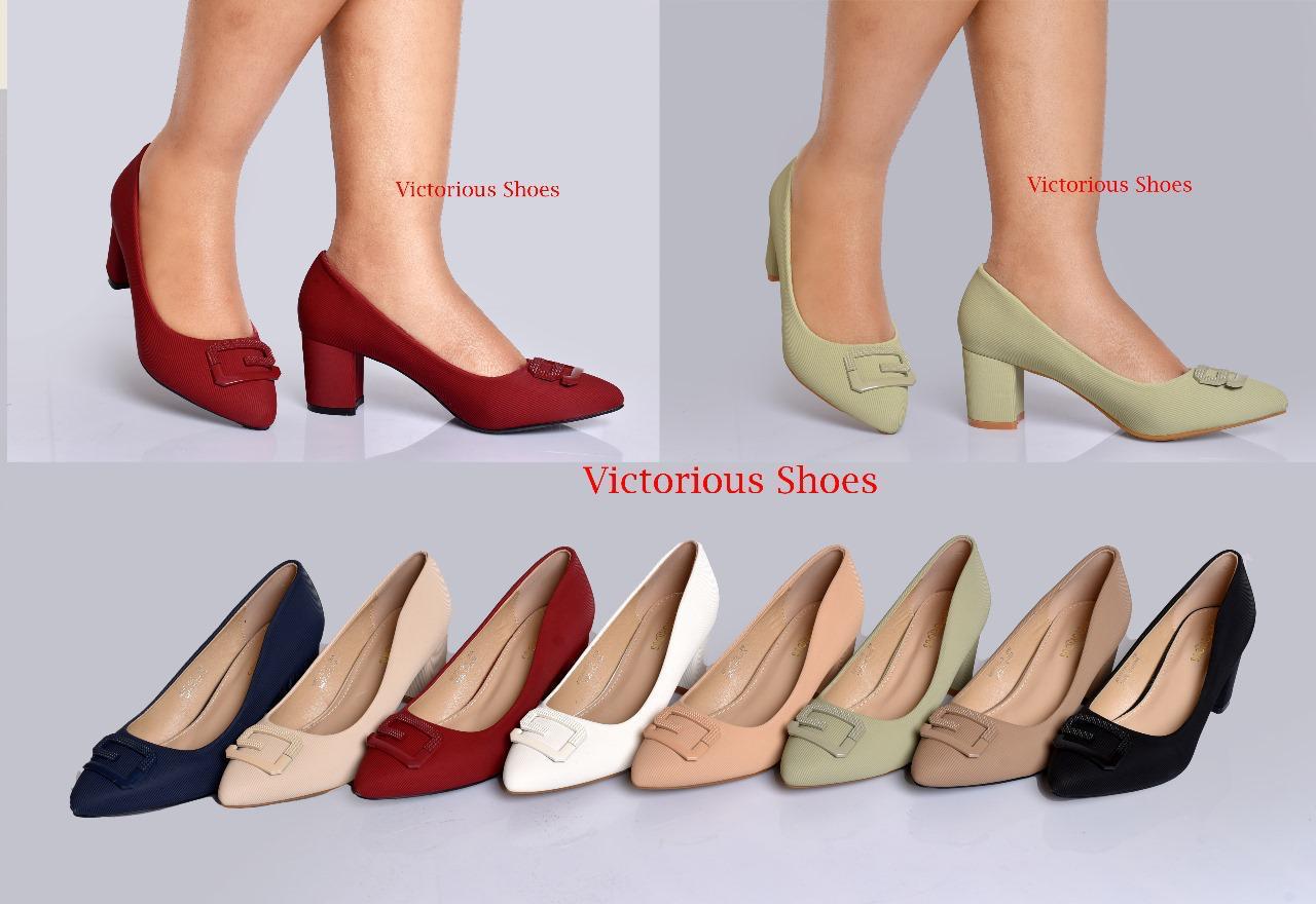 ⚡ORIGINAL VICTORIOUS  🔥High quality womens/ladies block heel .LATEST/NEW  ARRIVAL Womens block heel leather ladies heel 😘the elegant heel style in market easy to clean .very cute as pictured 🥰💯