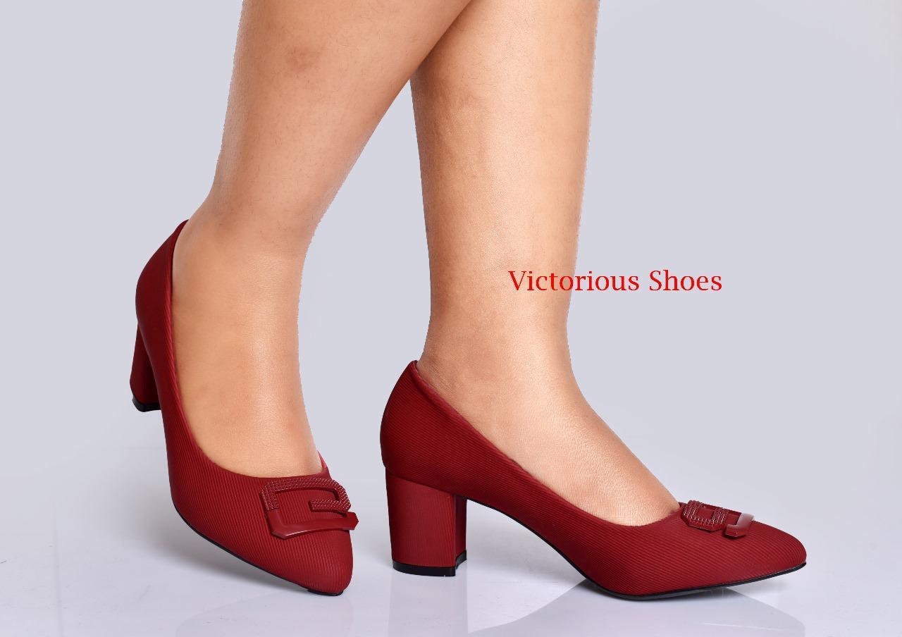⚡ORIGINAL VICTORIOUS  🔥High quality womens/ladies block heel .LATEST/NEW  ARRIVAL Womens block heel leather ladies heel 😘the elegant heel style in market easy to clean .very cute as pictured 🥰💯
