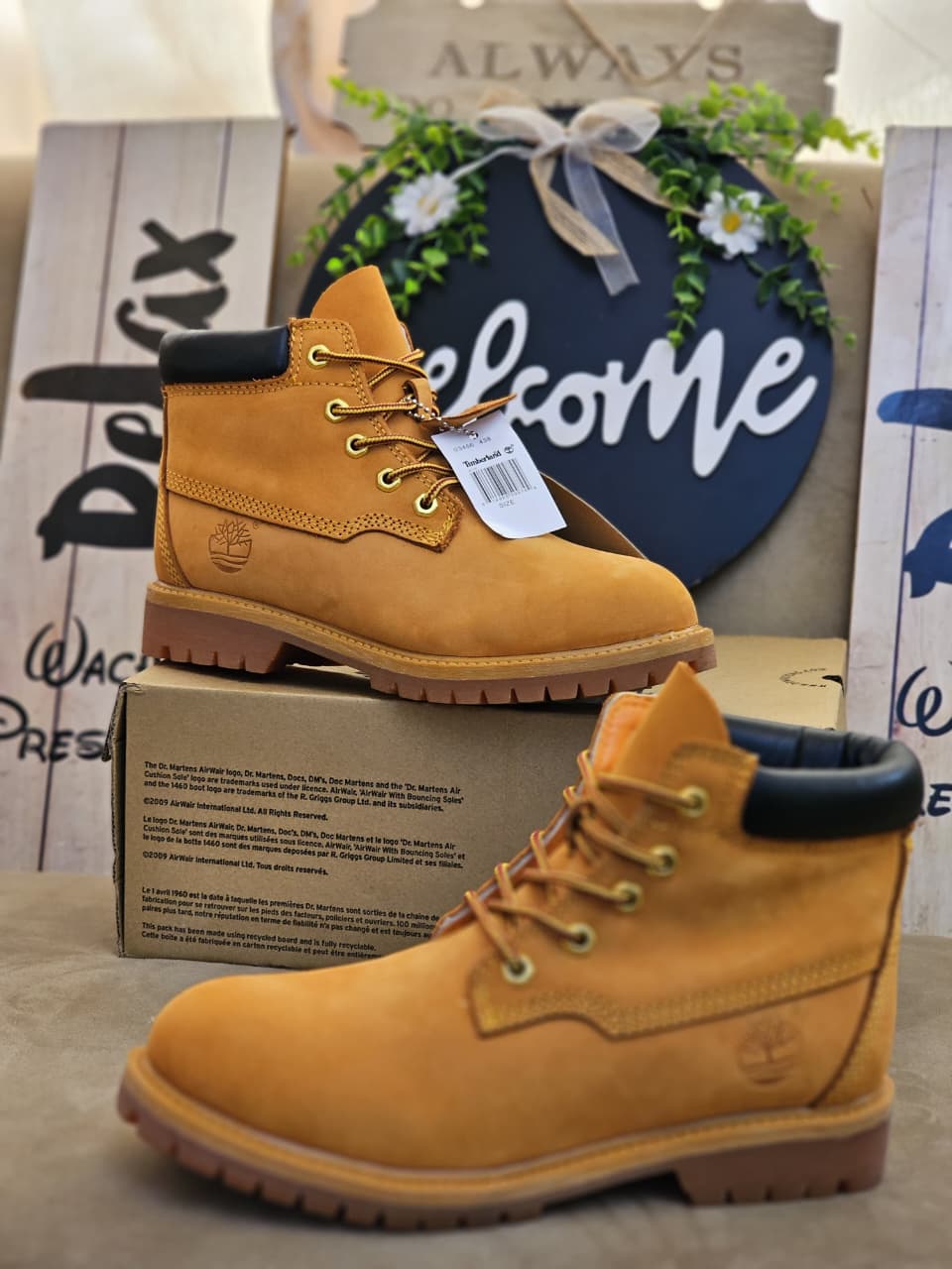 ORIGINAL TIMBERAND⚡MEN'S BOOTS ⚡SOLDIER /SECURITY HEAVY DUTY UNISEX  high quality ALL available walk⚡ in⚡ style and in comfort with this cute elegant MEN'S CLASSIC  COMBACT very cute as in picture