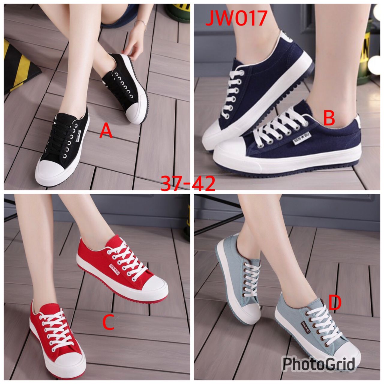 ⚡NEW ARRIVAL ORIGINAL ladies/ women's sneakers💯 comfortable and durable  for all-day support and comfort ⚡,, ideal for walking or daily use available in black ,red , white, blue sizes 37-41💯⚡