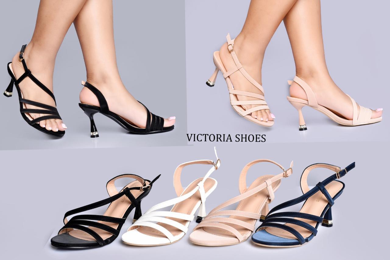 ⚡ NEW IN STOCK LADIES HEELS ⭐step out in style with this new women's heels designed for comfort durability and every day fashion 💯sizes 37-42 colors cream gold  white black silver⚡