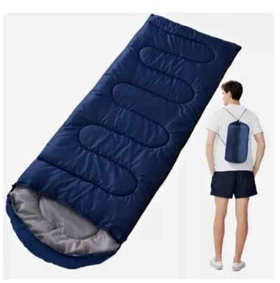 💥SLEEPING BAG💥 High quality envelope sleeping bag ✨ Available in Black , blue and green .high durable sleeping bag with azip and breathing area non-roll /water proof sleeping bag so secure