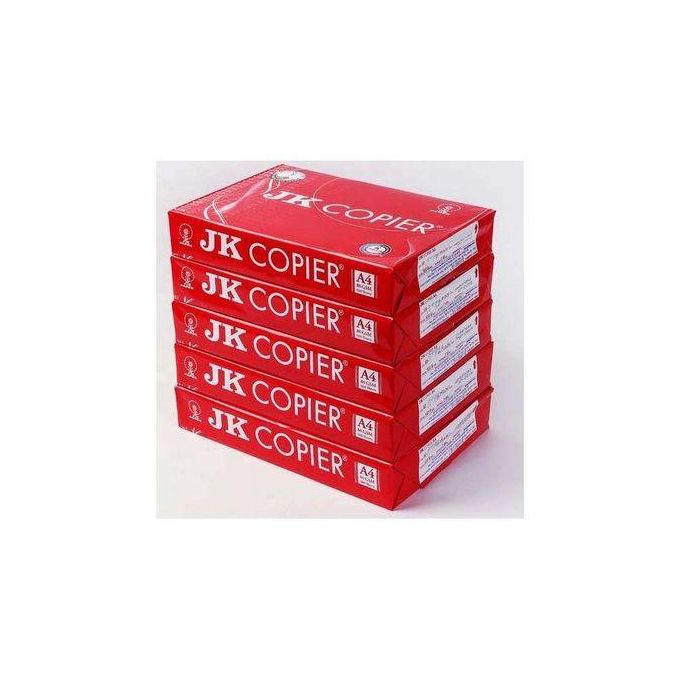 JK A4 Photocopy/printing Papers CARTON( 5 REAMS) white plain copy printer paper
5.0