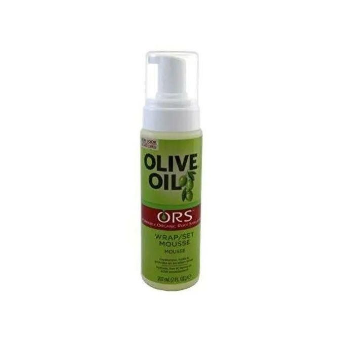 Ors Olive Oil Hold & Shine Wrap/Set Mousse - Olive