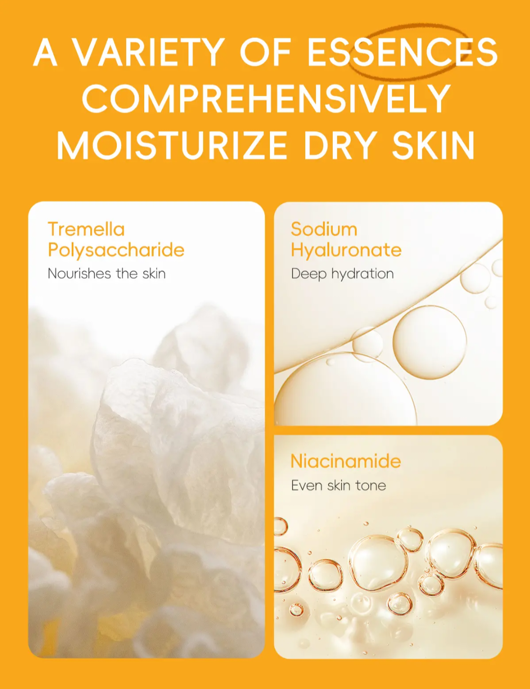 LAIKOU VITAMIN C 5 IN 1 SKINCARE SET SERIES...VITAMIN C CLEANSER,VITAMIN C TONER,VITAMIN C SERUM,VITAMIN C EYE CREAM & VITAMIN C ESSENCE CREAM