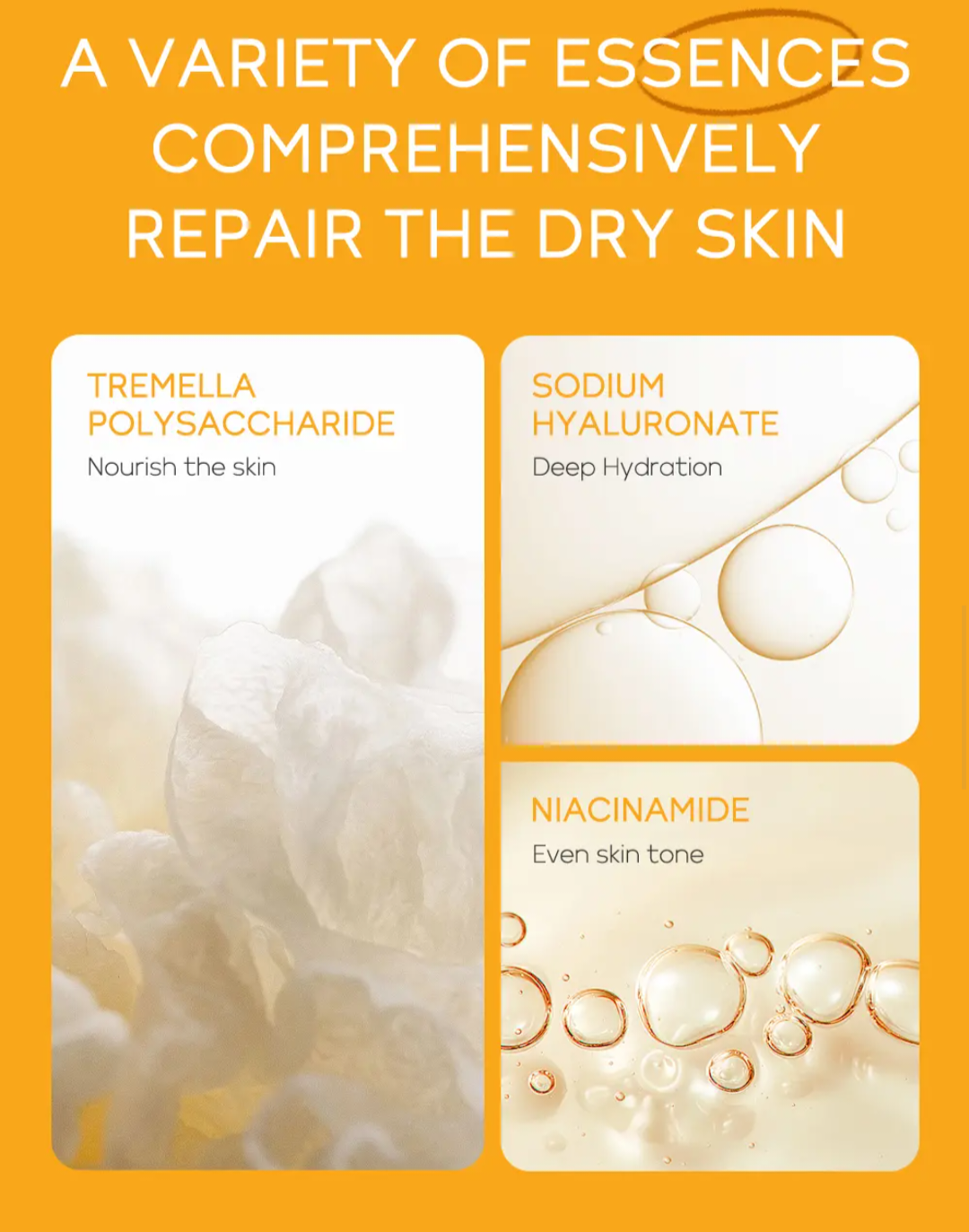 LAIKOU VITAMIN C 3 IN 1 SKINCARE SET...CALIFORNIA VITAMIN C SERUM, VITAMIN C EYE CREAM & VITAMIN C FACE CREAM