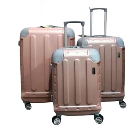 3in1 Fashion 3 Pieces PVC High Quality Travel Suitcase Travel Bag Travel Briefcase With Wheel🍂✔️✔️TRAVEL IN STYLE🍒🍂💦Its lightweight yet sturdy build ensures protection for your belongings, while t