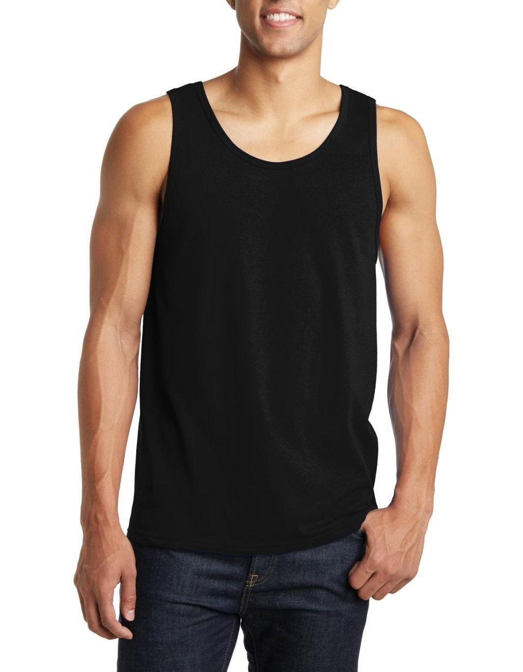 3PCS Pack Men BLACK Vests. 100% Cotton Vests. Color: BLACK. Sizes: XL, XXL, XXXL, XXXXL.