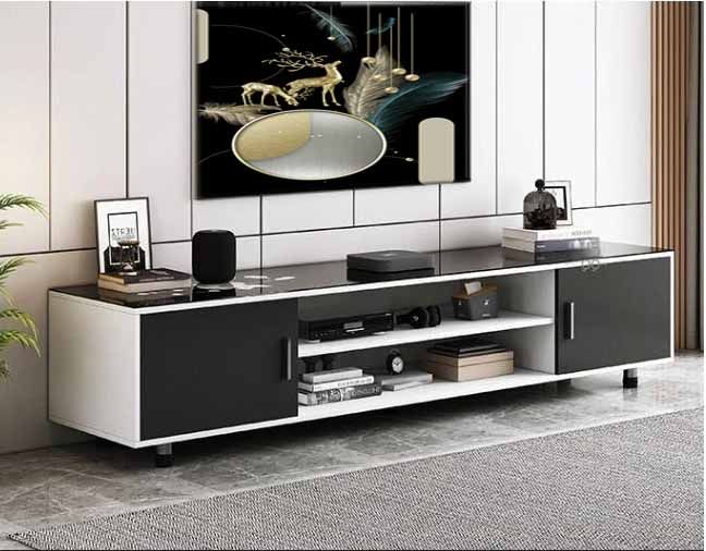 5FT Stylish Modern Wooden TV Stand For Up To 75'' TV