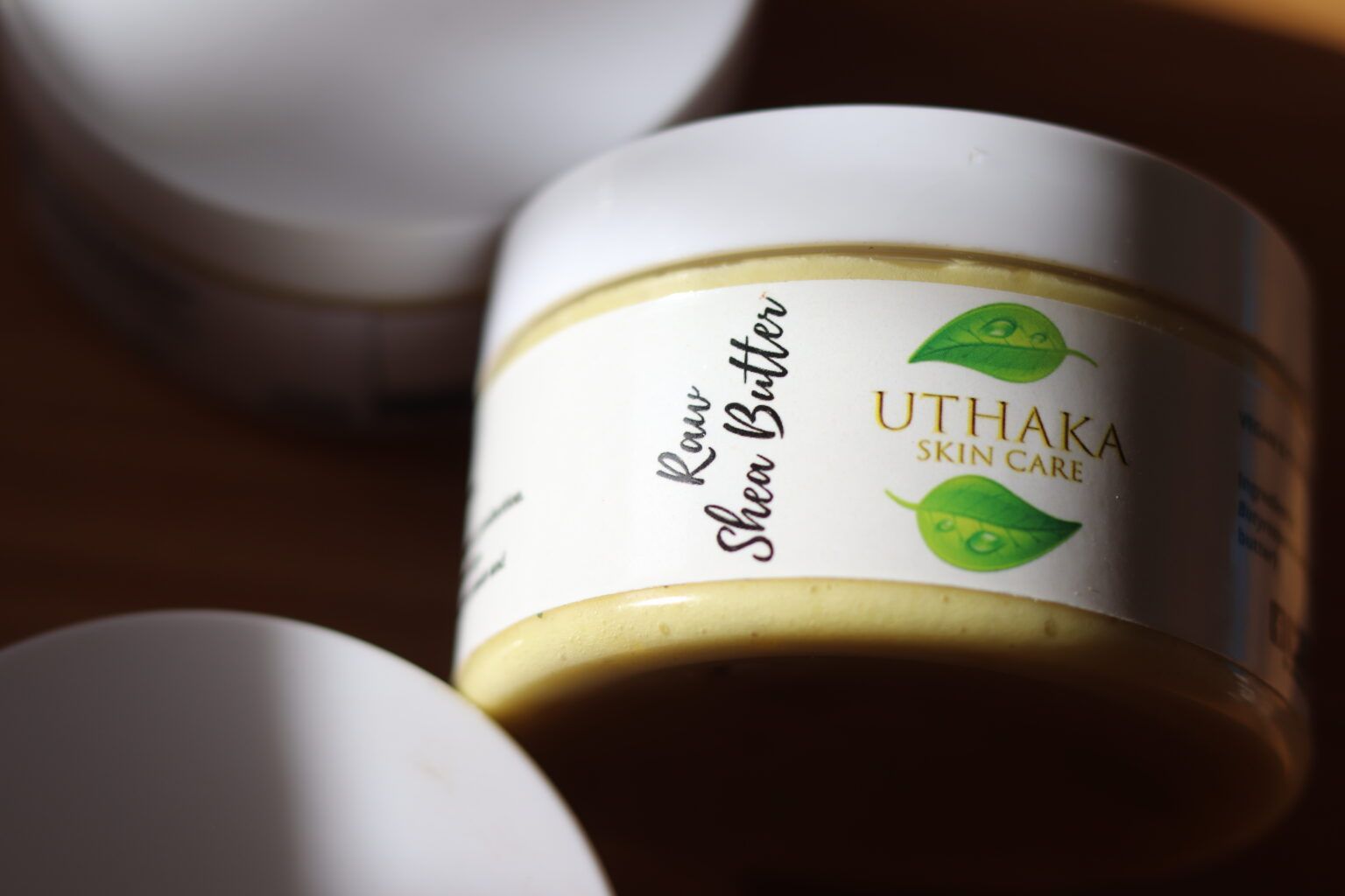 Uthaka Raw Shea Butter – Unrefined Natural Moisturizer for Hair & Skin (250g)