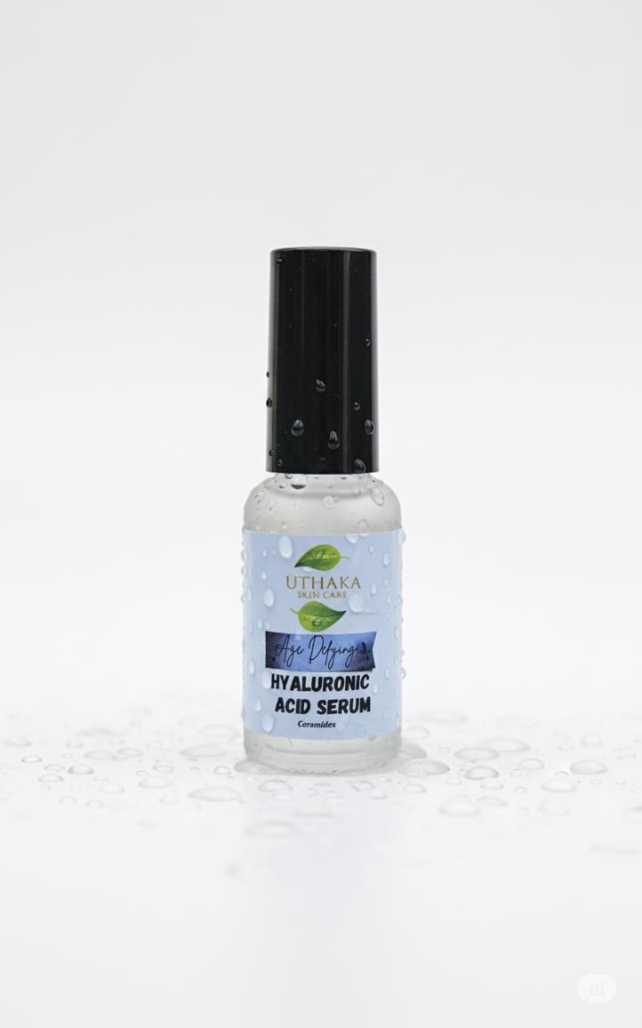 Uthaka Hyaluronic Acid Serum with Aloe Vera Juice for Hydration and Soothing Skin