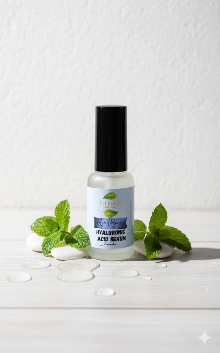 Uthaka Hyaluronic Acid Serum with Aloe Vera Juice for Hydration and Soothing Skin