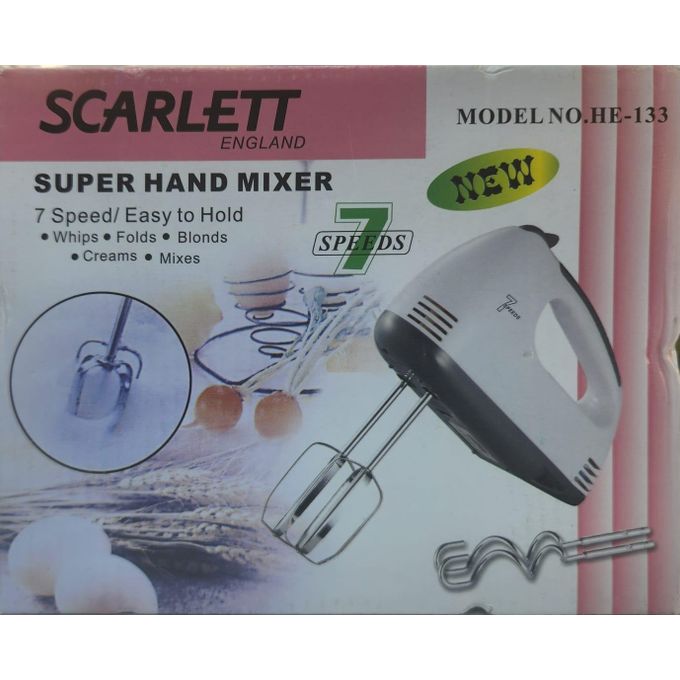 Share this product



Scarlet handmixer 7speed